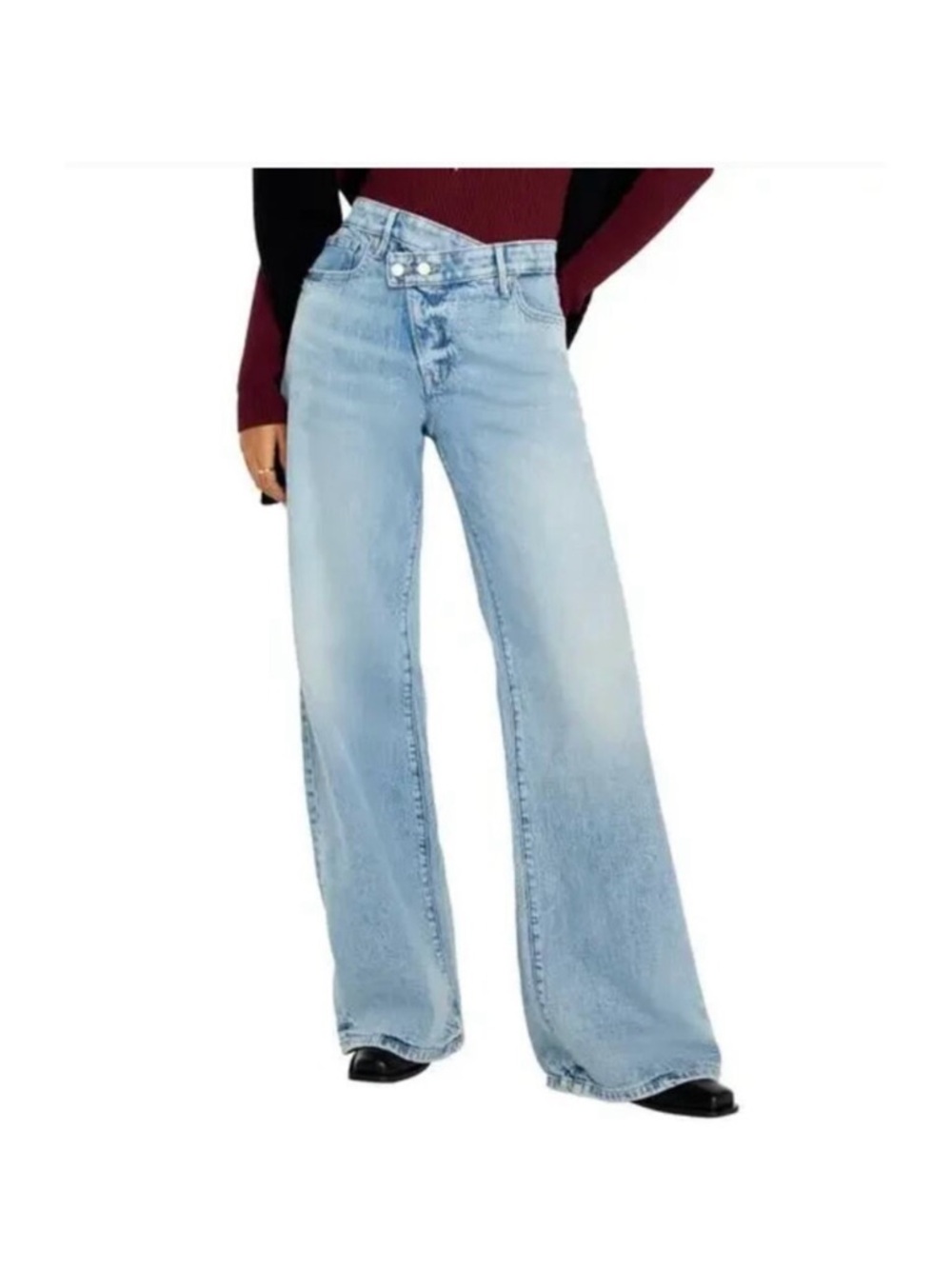 Good American Good Ease relaxed Midrise Jeans size 12/31